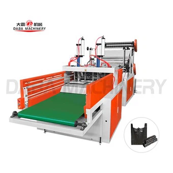 Cold Cut Double-Layer Four-Lane Vest Bag Making Machine