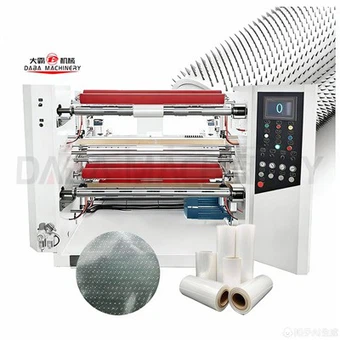 Microporous Slitting and Rewinding Machine